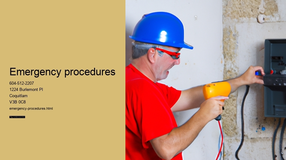 Emergency procedures