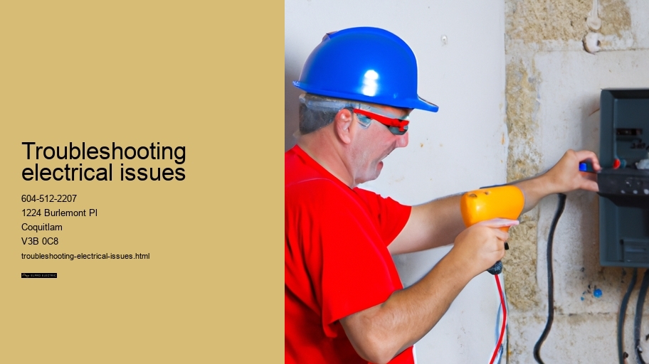Troubleshooting electrical issues